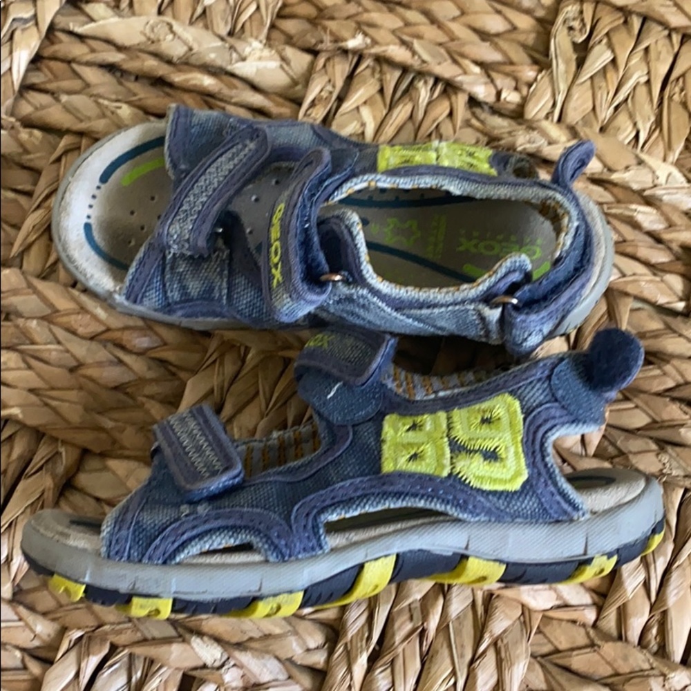 Geox Denim Sandals.